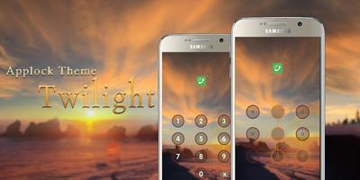 Applock Theme Twilight capture d'écran 2