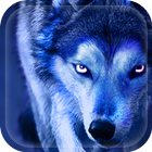 Applock Theme Wolf Night simgesi