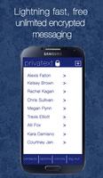 برنامه‌نما Privatext عکس از صفحه