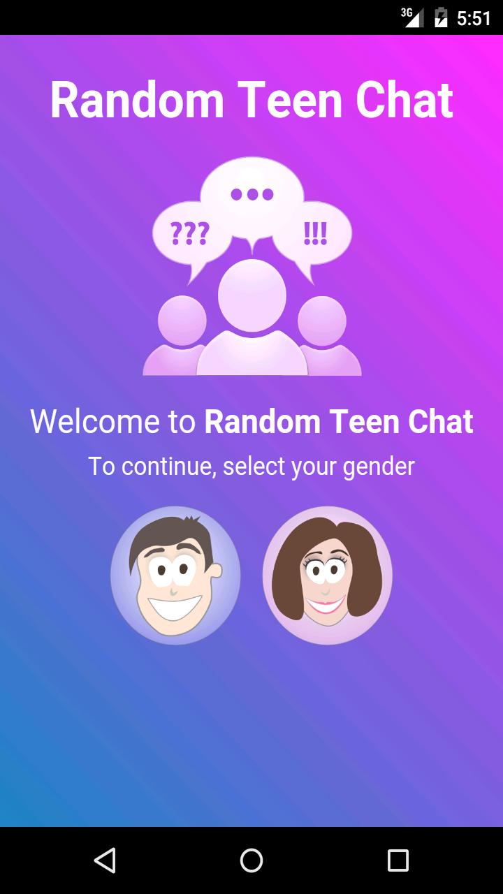 Random Teen Chat syot layar 1.