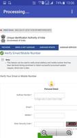 Aadhaar Card ( Verify Email/Mobile Number ) 截图 1