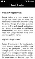 Learn Google Drive plakat