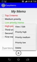 EasyMemo screenshot 2