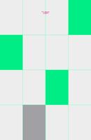 Green and White Piano Tiles Screenshot 1