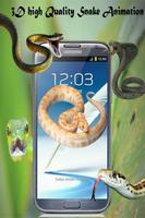 Snake on Mobile Screen Prank : Animated Snake App capture d'écran 2