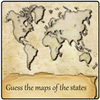 Guess the maps of the states simgesi