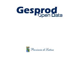 2 Schermata Gesprod OpenData