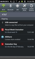 Statusbar Day of Month imagem de tela 1