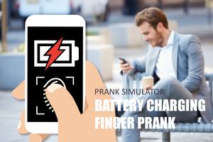 Battery charging finger prank Ekran Görüntüsü 1