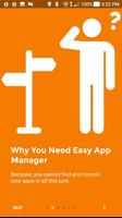 Easy App Manager, control your apps (Free/6MB) capture d'écran 1