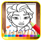 Learn  draw forzen 아이콘