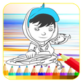 coloring book Bobooy