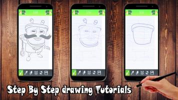 Learn  Draw Design Boboiboy ảnh chụp màn hình 3