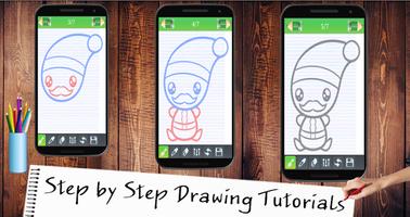 Learn To Drawing Kawaai स्क्रीनशॉट 2