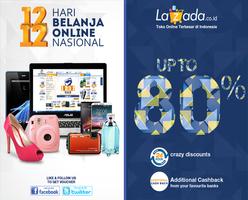 Promo Lazada Voucher Kupon Affiche