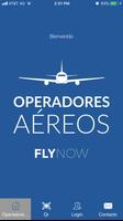 Operadores Aéreos Fly Now Affiche