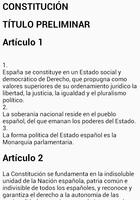 Constitucion Española - Audio capture d'écran 2