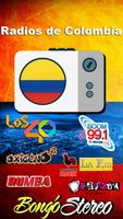 Radios de Colombia โปสเตอร์