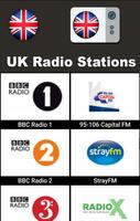 UK Radio Stations Affiche