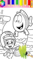 Bubble Kids coloring book capture d'écran 2