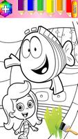 Bubble Kids coloring book capture d'écran 3