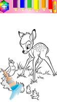 Kids Roe Deer coloring book capture d'écran 1