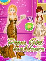 Prom Makeover Salon: GirlGames Cartaz