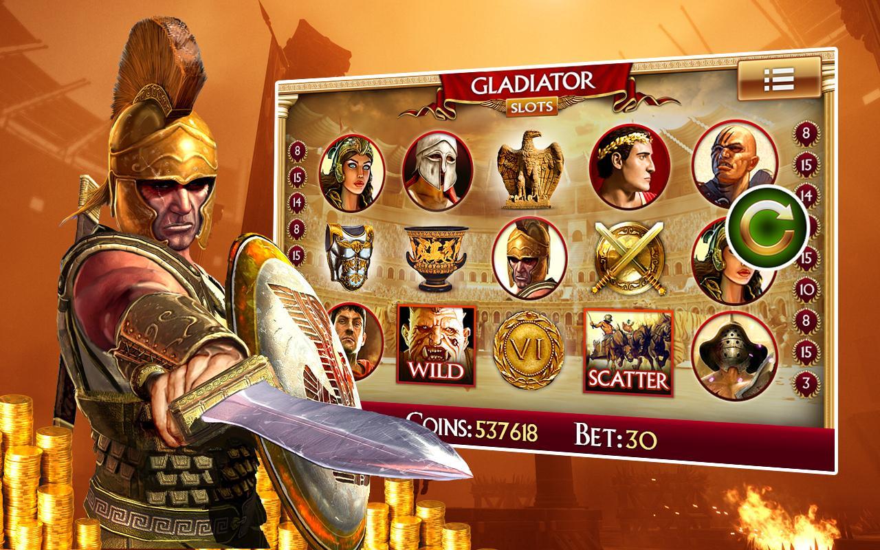 gladiator игровые автоматы онлайн