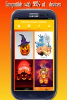 HD halloween pumpkin live wallpaper ポスター