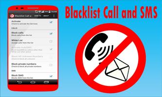 Blacklist Call and SMS Affiche