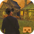 Medieval Village Walk VR Game icône