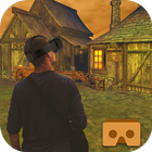 Medieval Village Walk VR Game 圖標