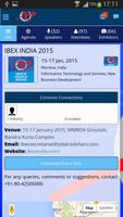 برنامه‌نما IBEX INDIA 2015 عکس از صفحه