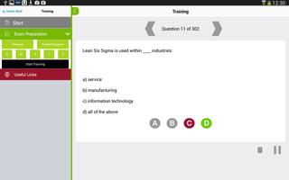 Lean Six Sigma Green Belt Lite تصوير الشاشة 1