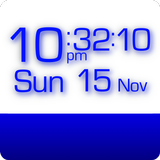 Flexi Clock Widget (Seconds) أيقونة