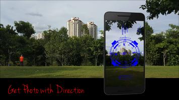 برنامه‌نما Compass Camera (Compocam) عکس از صفحه