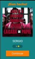 La casa de papel test تصوير الشاشة 1