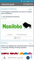 Manitoba Immigration Affiche