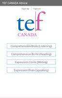 Practice TEF Canada Affiche