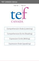 Practice TEF Canada poster