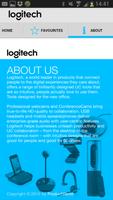 برنامه‌نما Logitech عکس از صفحه