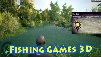 Fishing Games Free 3D Affiche