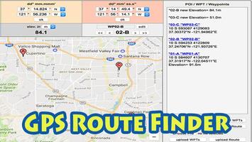GPS Route Finder capture d'écran 2