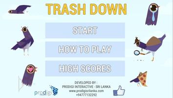 Trash Down - Trash Dove スクリーンショット 1