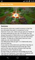 برنامه‌نما Unlimited Diamonds Hay Day عکس از صفحه