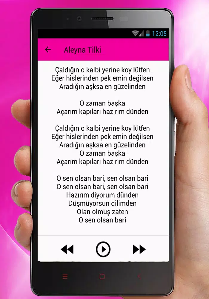 Android İndirme için Aleyna Tilki - Sen Olsan Bari Türkçe müzik TOP APK