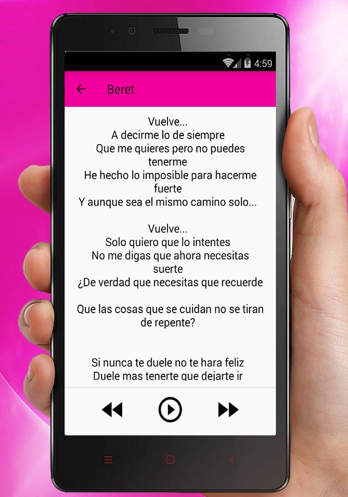 BERET - Musica LLEGARÁ Y Letra top APK for Android Download