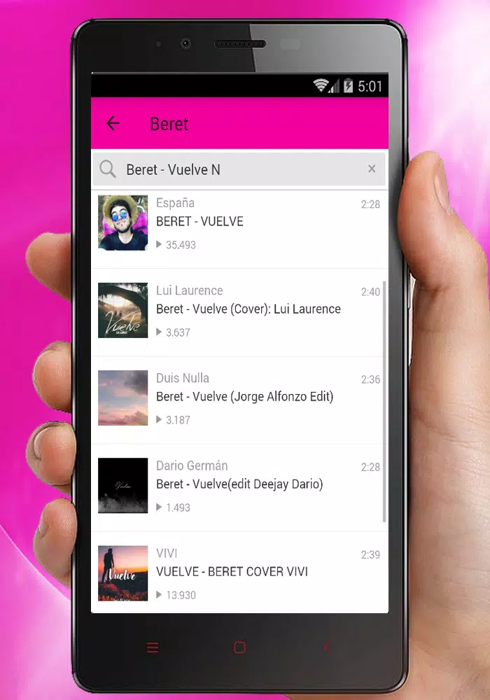 Descarga de APK de BERET - Musica LLEGARÁ Y Letra top para Android