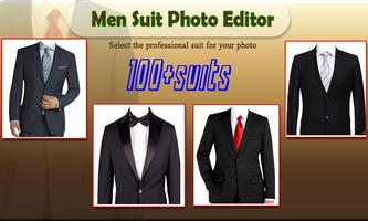 Men Suit Photo Editor Cartaz