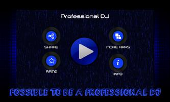 Professional DJ Mixer Player capture d'écran 1
